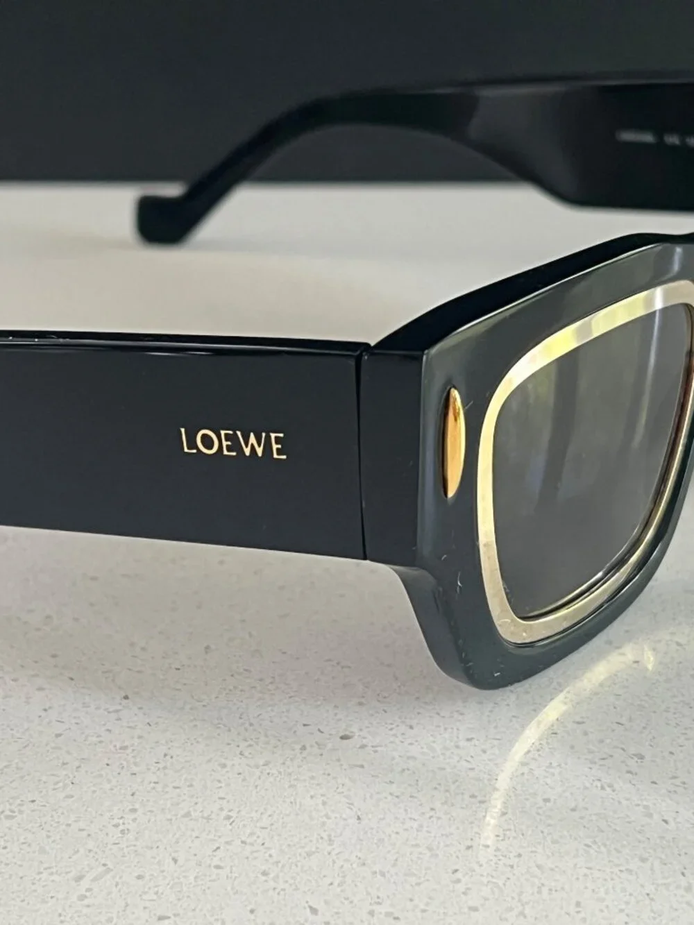LOEWE Signature LW401681 01A 53MM Square Sunglasses